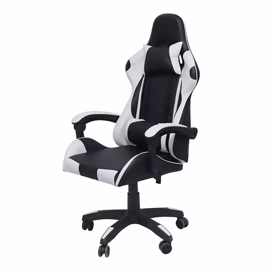 최신 디자인 사무용 가구 게이머 컴퓨터 회전 레이싱 사무실 의자 PU 회전 게임 의자